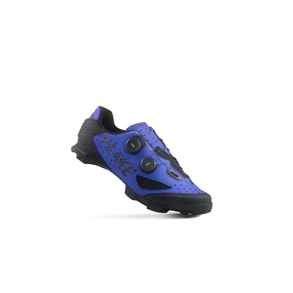 Lake MX238 Wide Mountainbikeschoenen Blauw/Zwart Heren