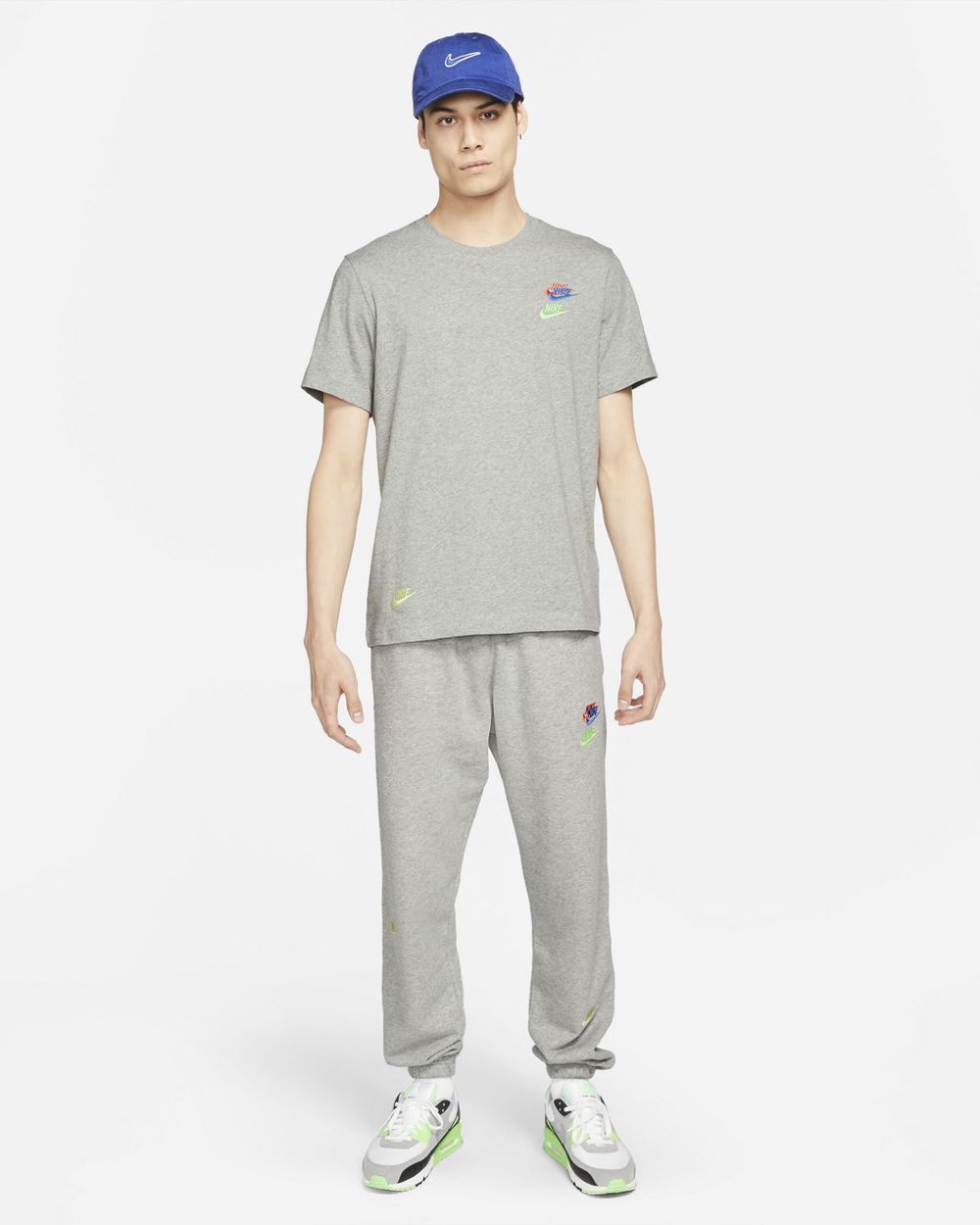 T-shirt Nike Sportswear Gris pour homme