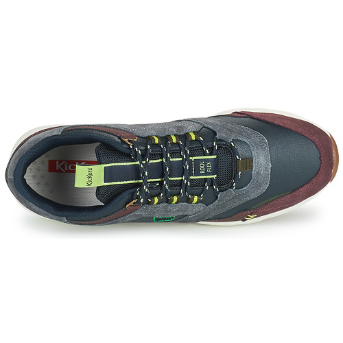 Kickers - KOOLFLEX - Marine / Bordeaux
