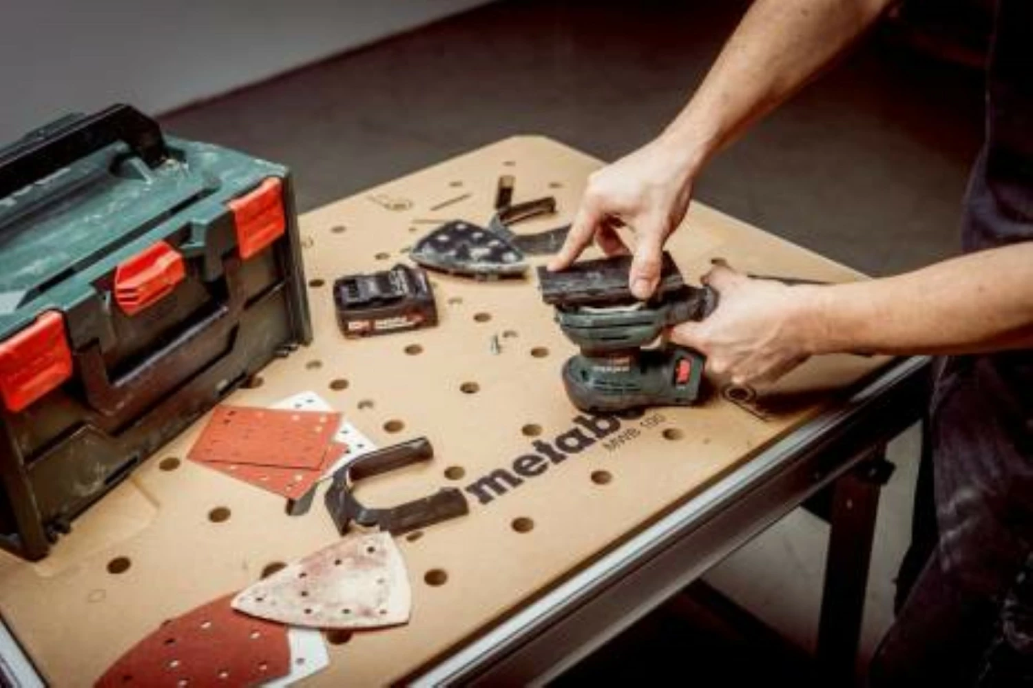Metabo SM 18 LTX BL 18V Li-ion accu Multischuurmachine body in MetaBox