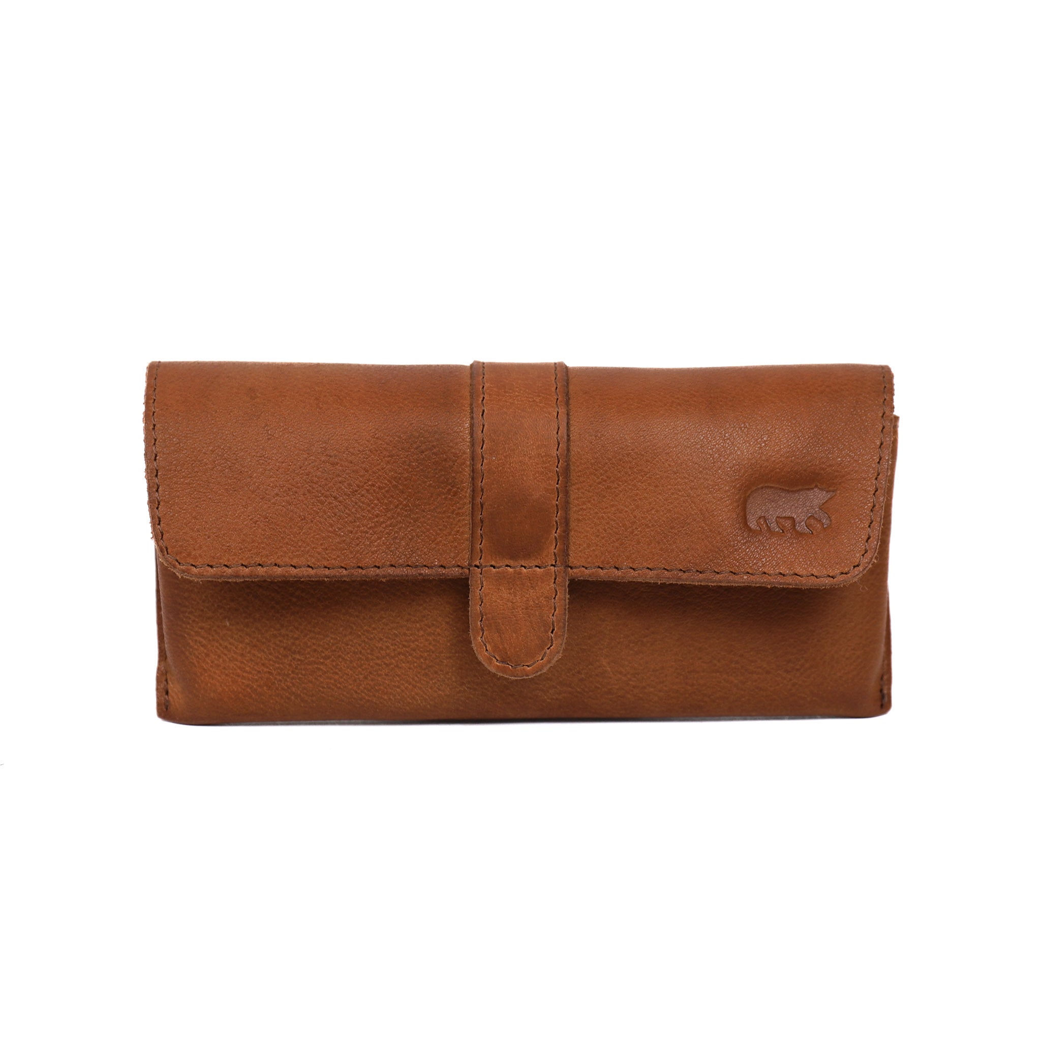 Brillenkoker 'Weta' cognac Cognac