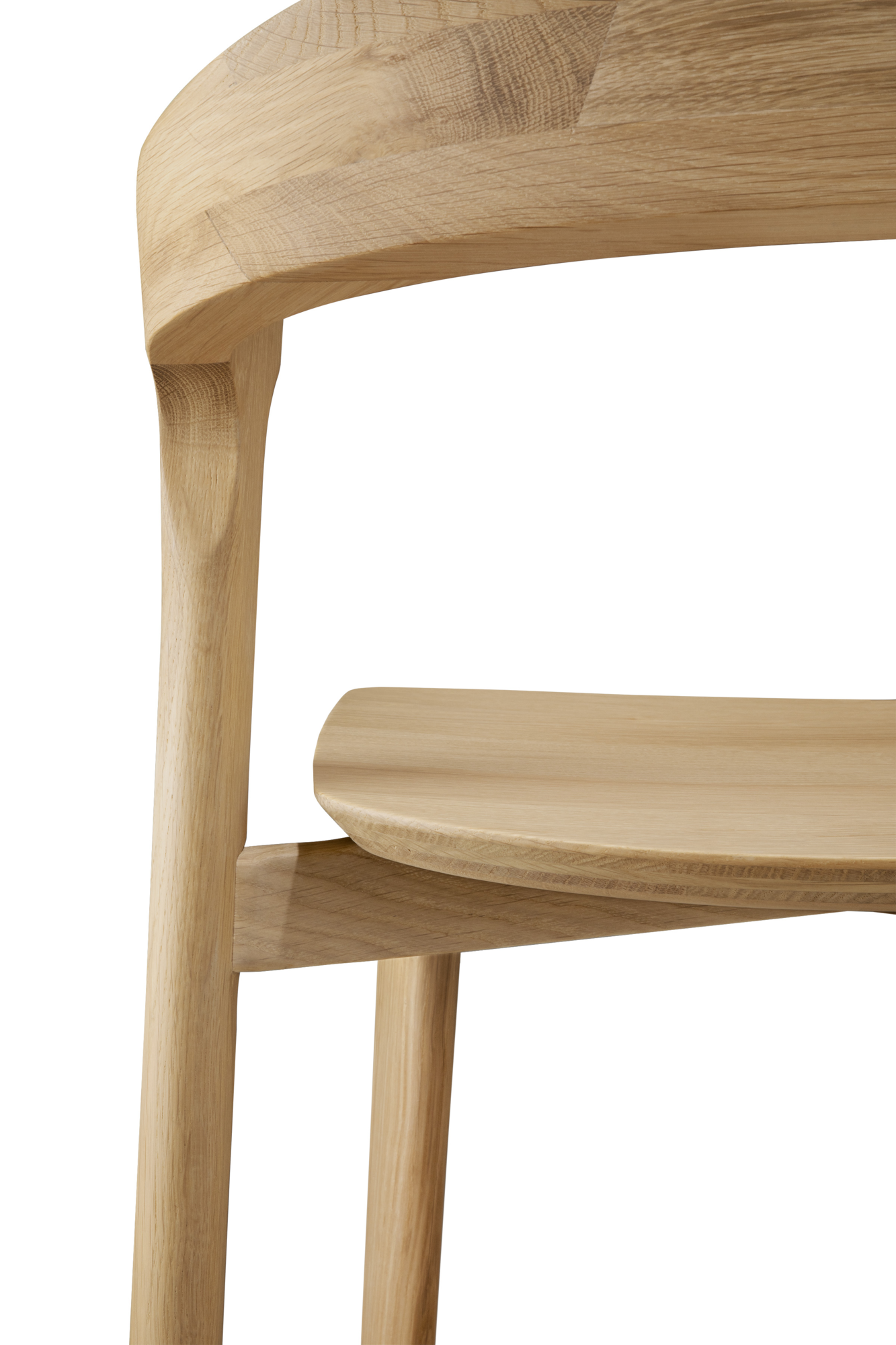 Barstoel Bok gelakt eiken 66 cm