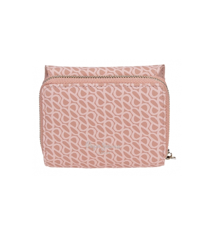 Carteira Pepe Jeans com bolsa Megan rosa