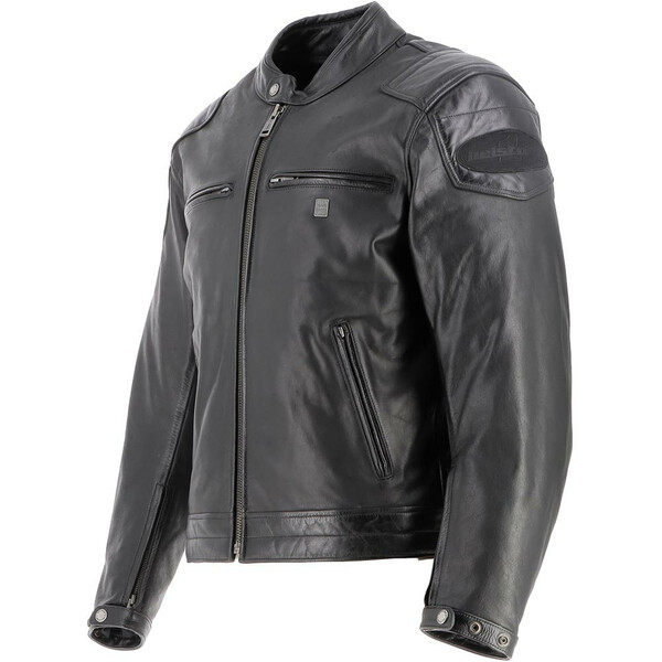 Helstons - Blouson Sonora Cuir Buffalo Noir