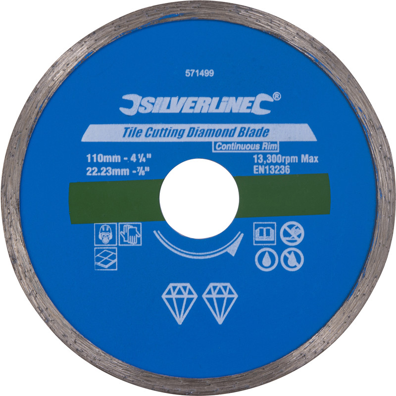 Diamantschijf tegels 110x22,23mm