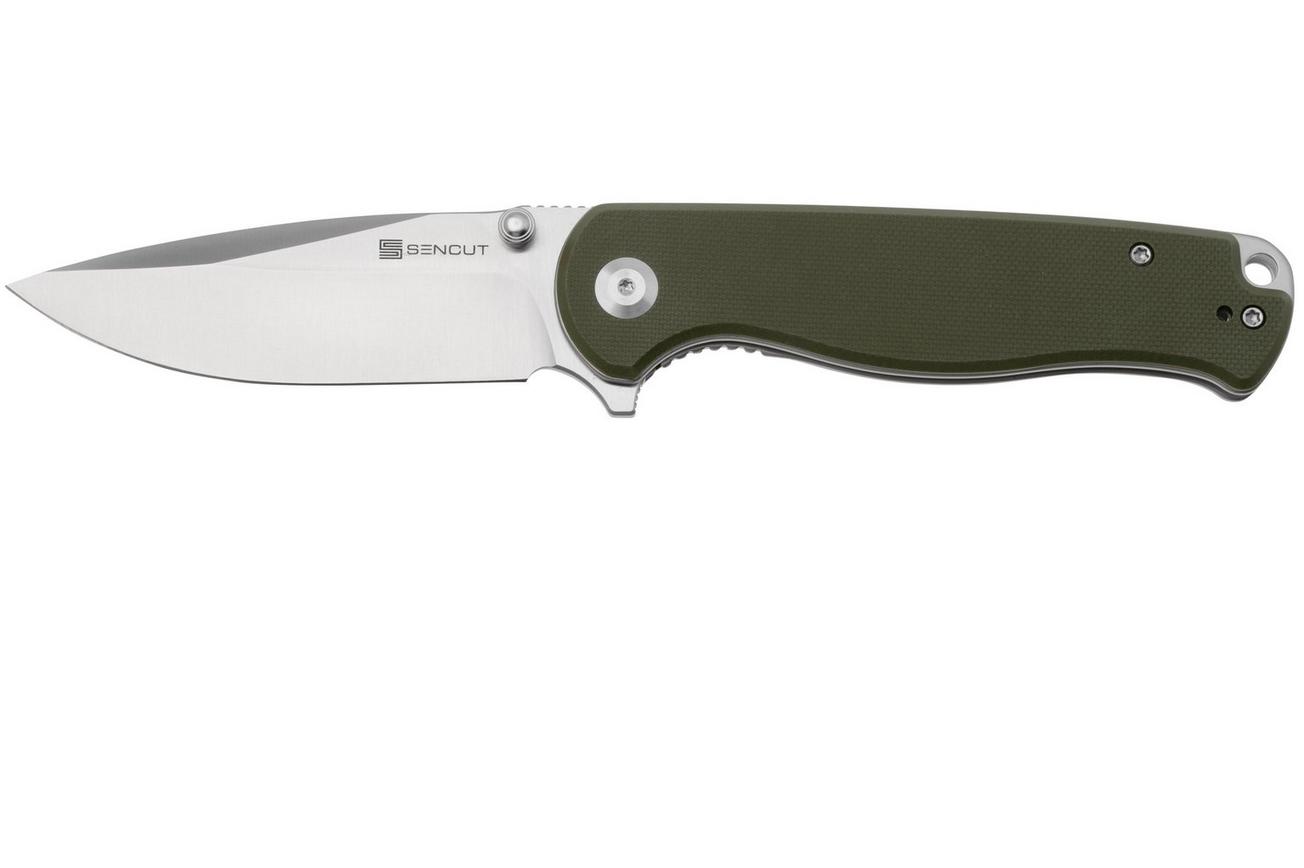 SENCUT Errant S23054B-2 OD Green G10, zakmes
