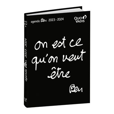 Agenda Ben - 1 jour par page - 12 x 17 cm - on est ce qu'on veut - Quo Vadis
