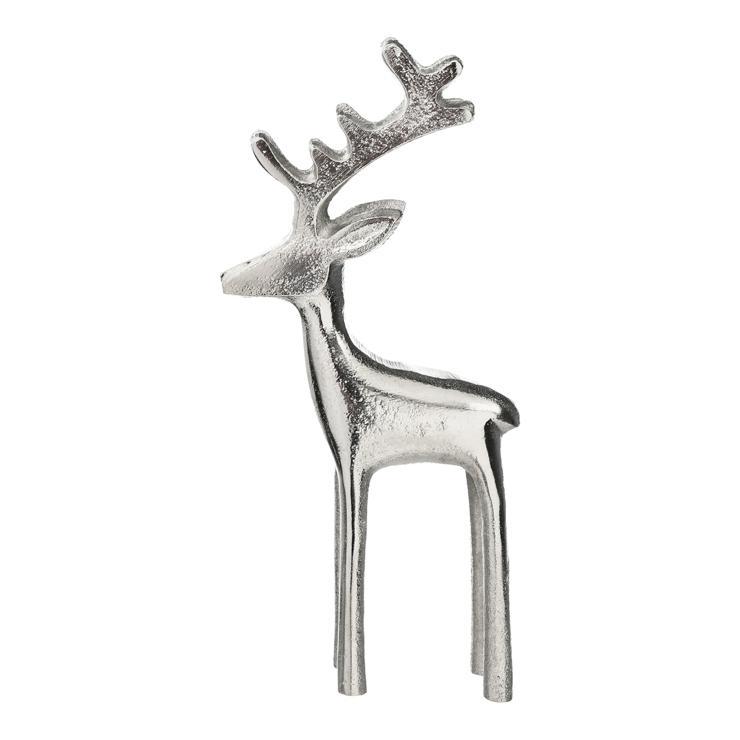 silber, B 10 x H 20,5 x T 3,5 cm