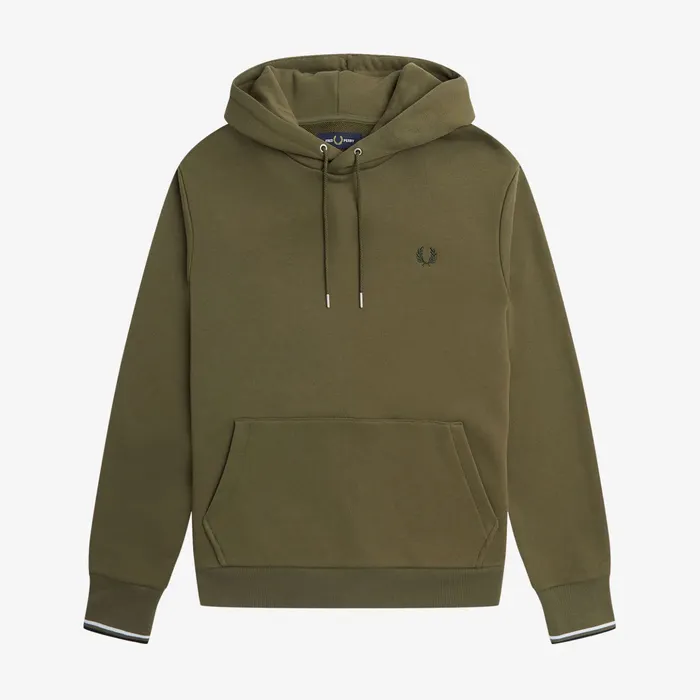 Fred Perry Tipped Hoodie Heren