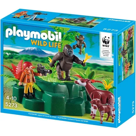 PLAYMOBIL® 5273 WWF-Zoologin bei Okapis und G