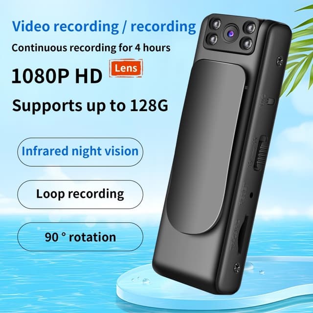 Infrarød Night Vision Full HD 1080P Got Camera Video Recorder