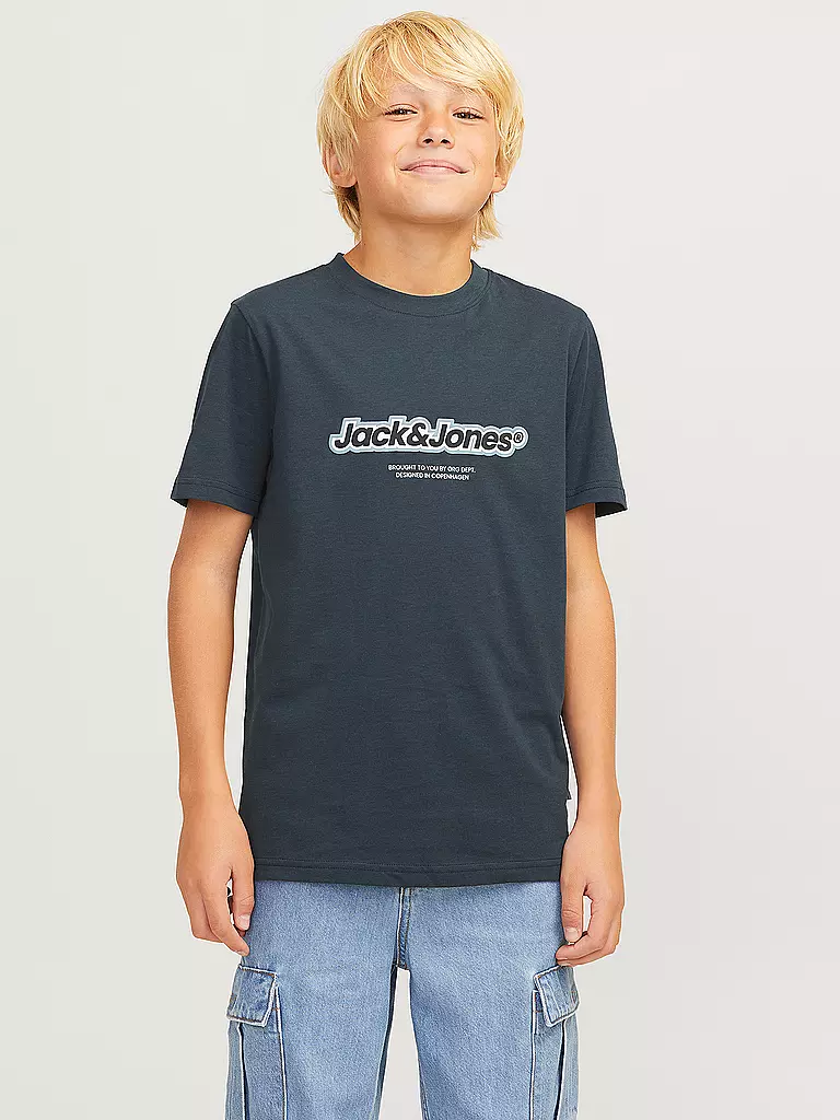 JACK & JONES Jungen T-Shirt JORVESTERBRO grau