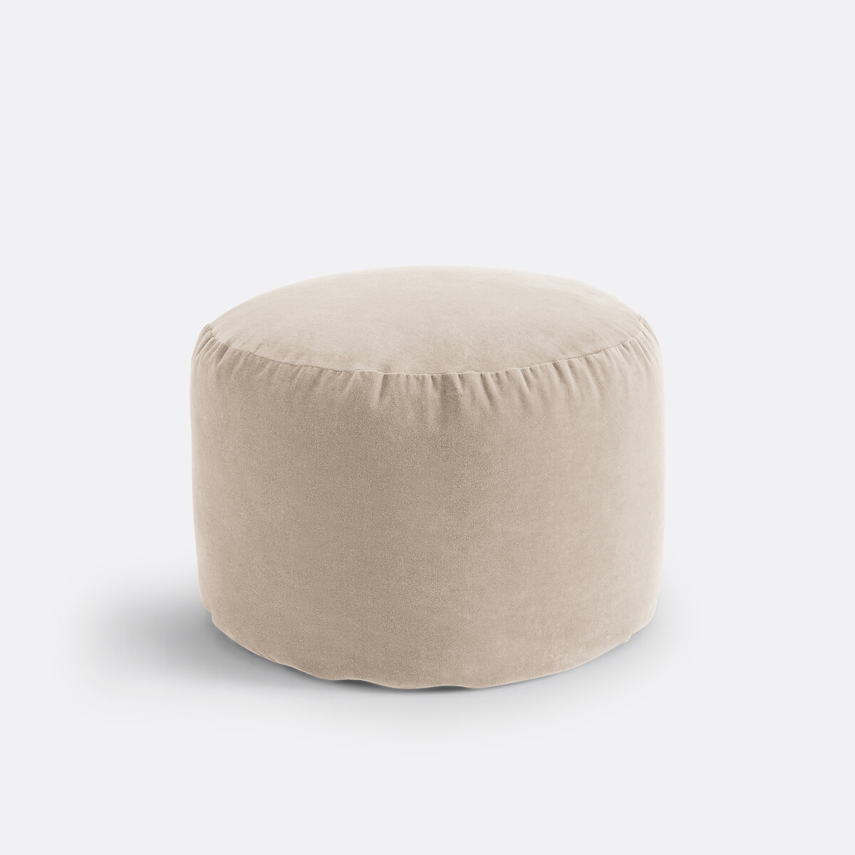 LA REDOUTE INTERIEURS<br>Puff de veludo