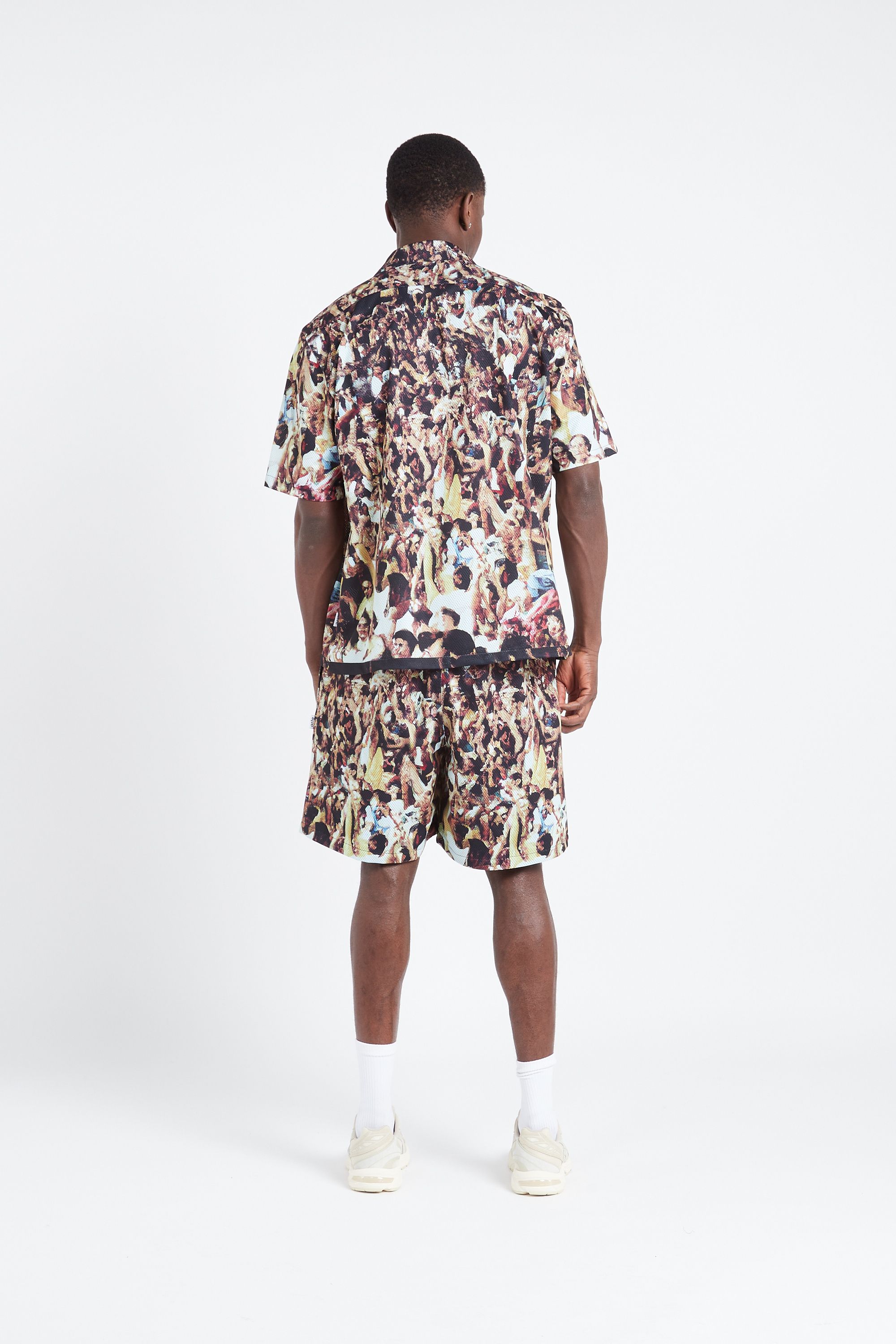 ARTE ANTWERP Chemise Scottie Mesh Shirt Multicolore