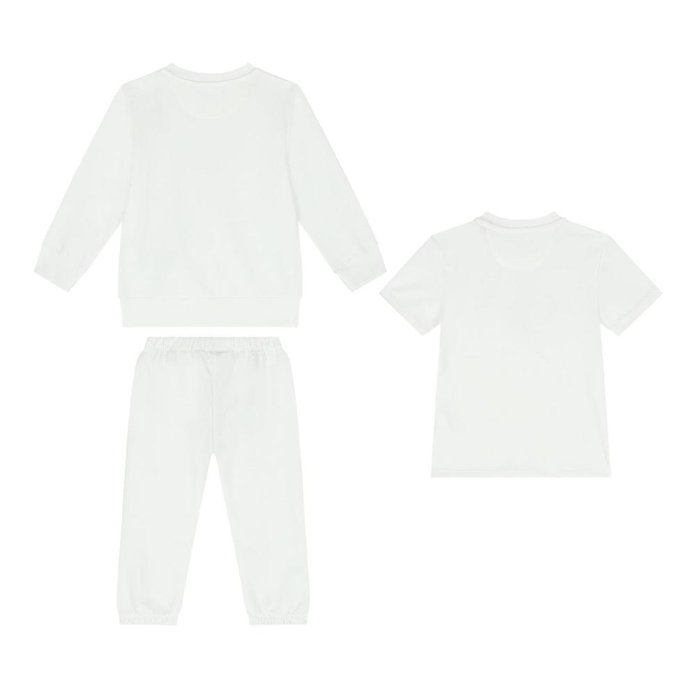 Calvin Klein Jeans Ensemble de Survêtement Blanc Garçon Calvin Klein Jeans Starter Gif