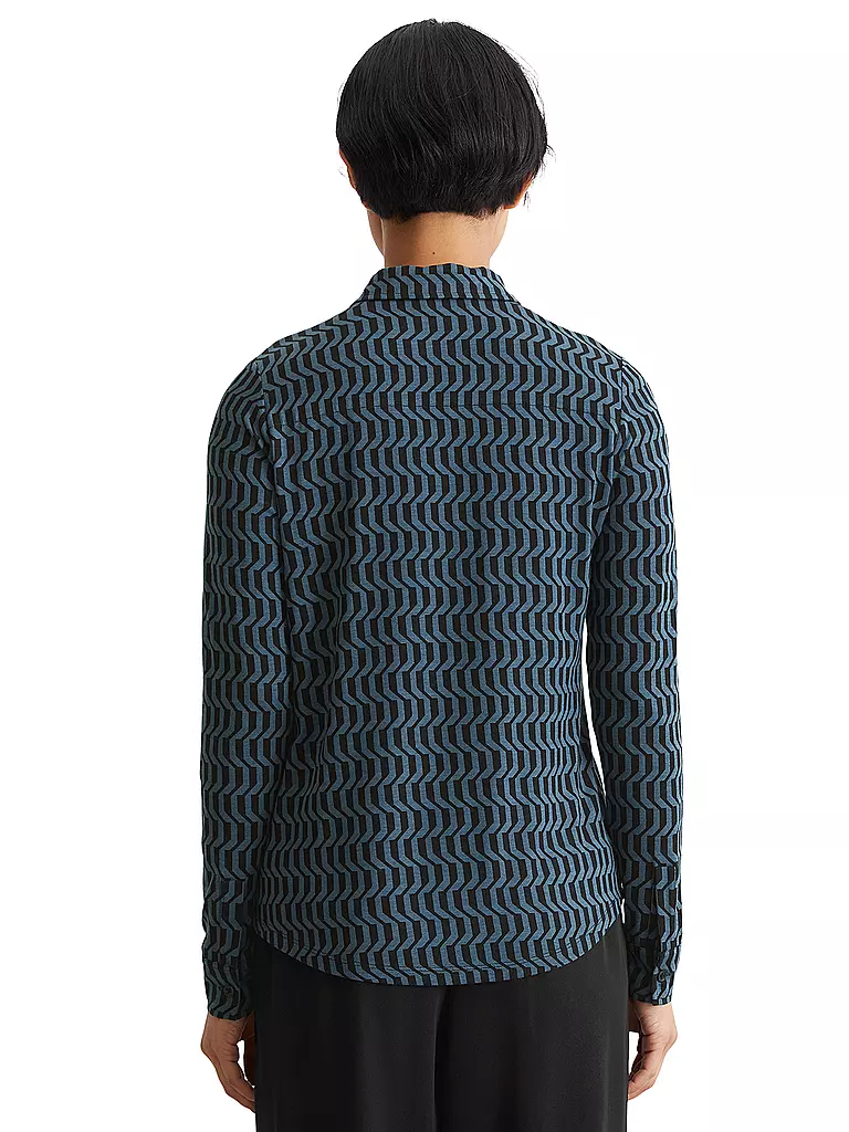 MARC O'POLO Jerseybluse  petrol