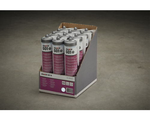 Akkit 601 sanitair siliconen transparant 310 ml