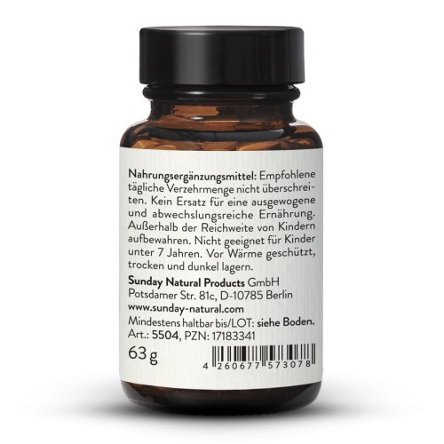 Sunday Natural Products  Vitamin d3 tabletten 20.000IE Hochdosiert