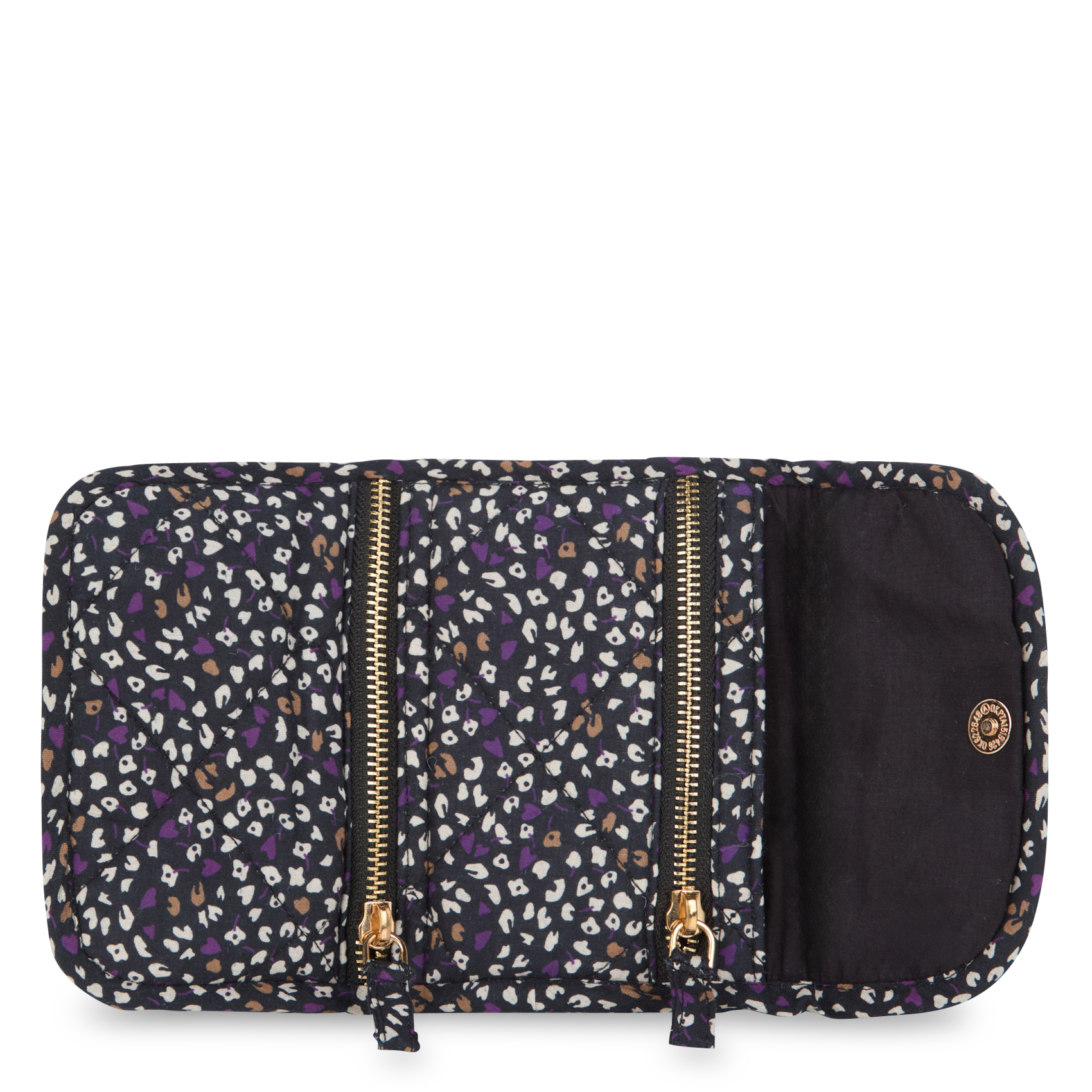 Petite pochette en coton | Violet