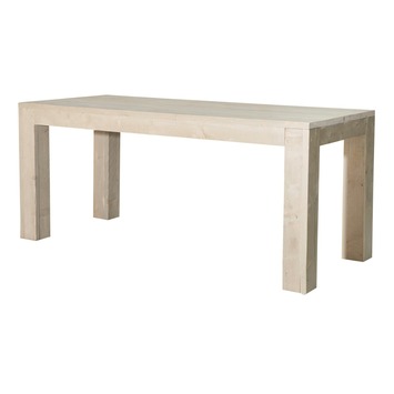 Eettafel Liefburg zand steigerhout 76 x 180 cm