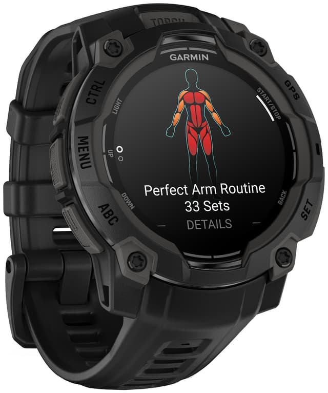 Garmin Instinct 3 smartur 45mm (sort)