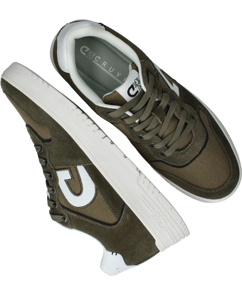 Cruyff Royal C Canvas Sneakers Groen Heren