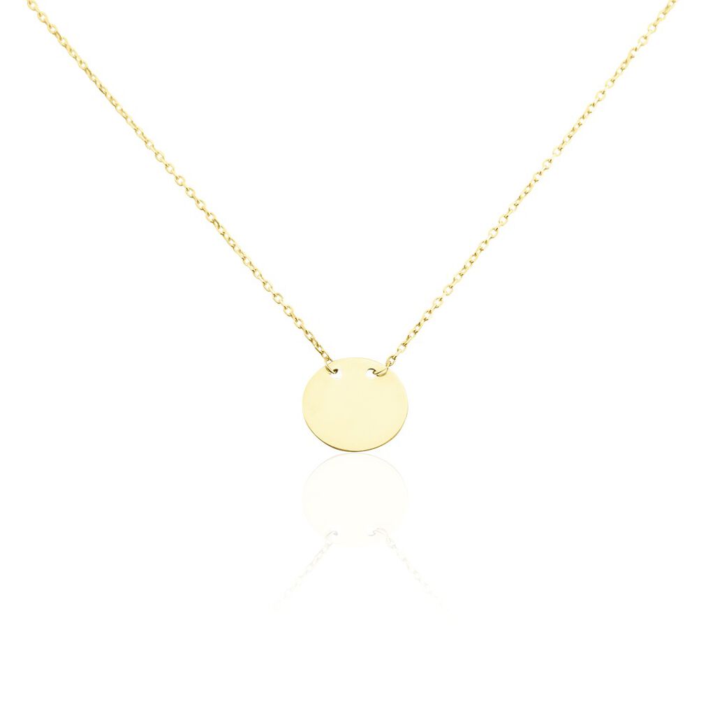Collier Or Jaune Gravable Sirona