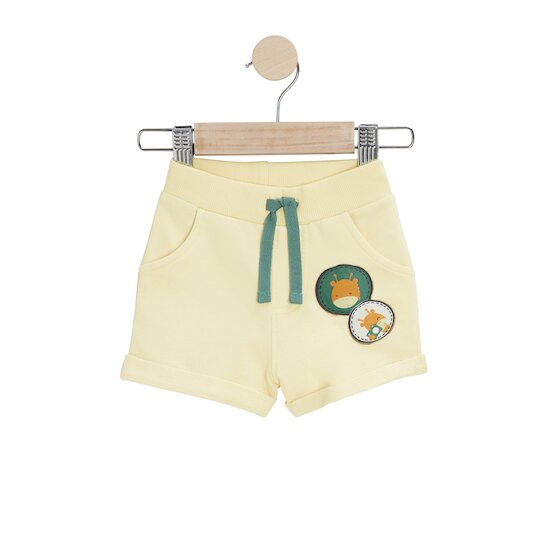 Travel With Love Short   Jaune        de               P'tit bisou