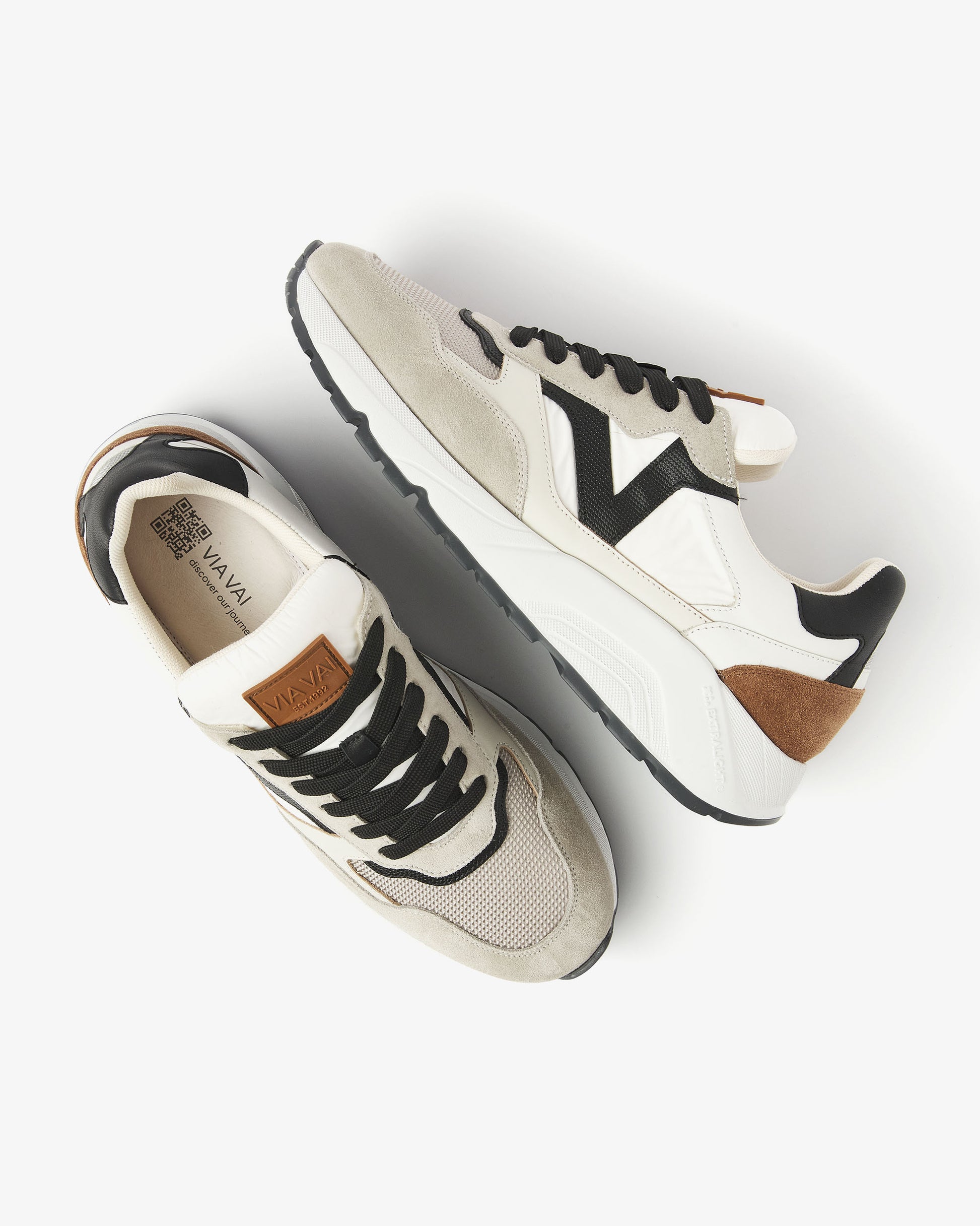 VIA VAI meerkleurige heren sneakers Owen Cody