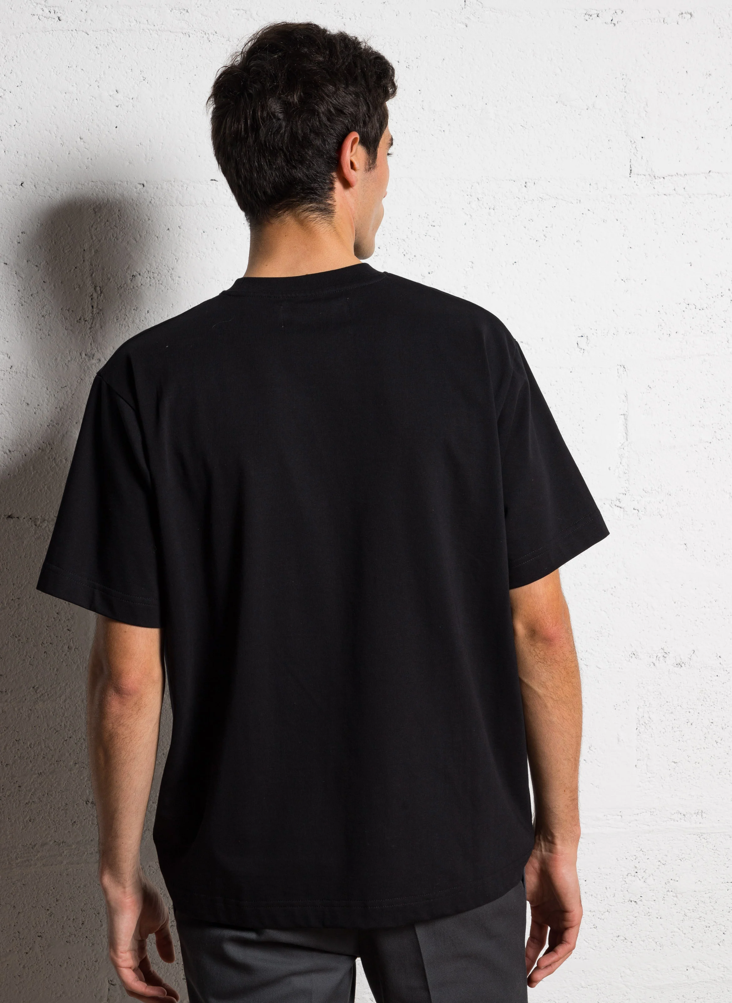 CITY - Tee-shirt ample en coton bio | Noir