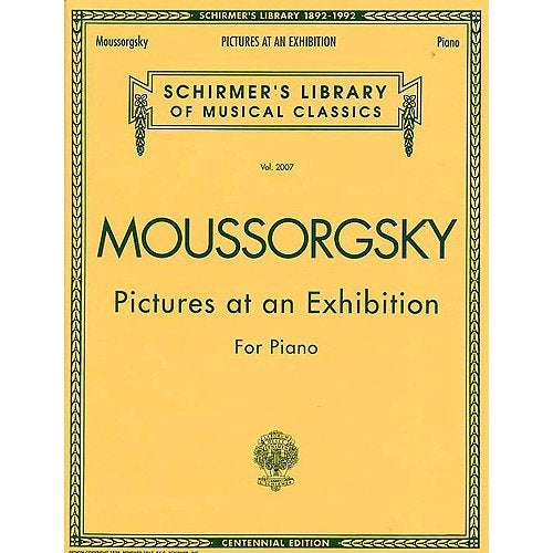 G. Schirmer - Mussorgsky: Pictures at an Exhibition voor piano