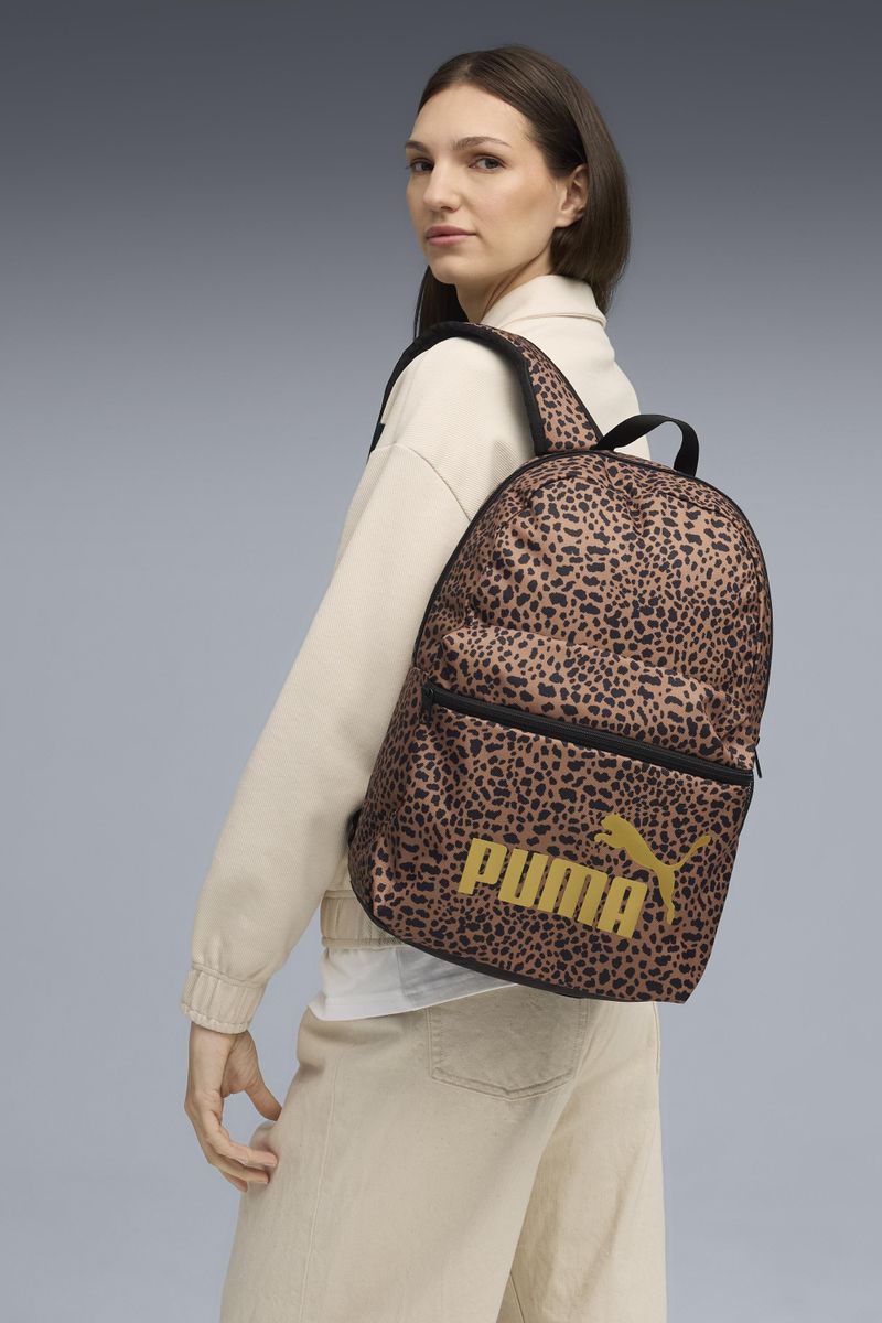 Puma Phase AOP Backpack Tas Bruin Dames