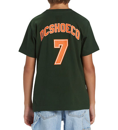 DC T-shirt - Varsity -  Grøn