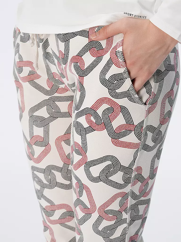 JUVIA Loungewear Hose  creme