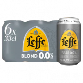 Leffe Blond Belgisch alcoholvrij abdijbier 6-pack
