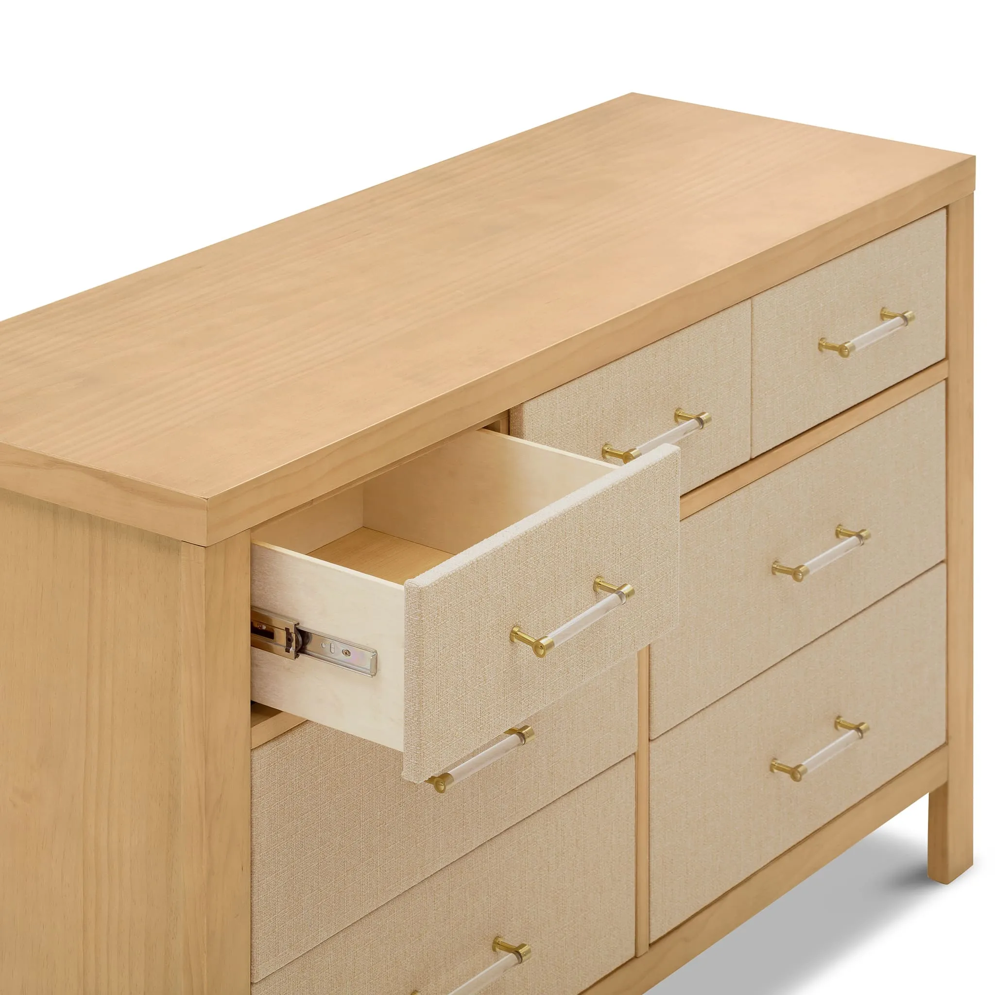 DaVinci Bureau 7 Tiroirs Eloise - Miel et Tissu Eco-Weave