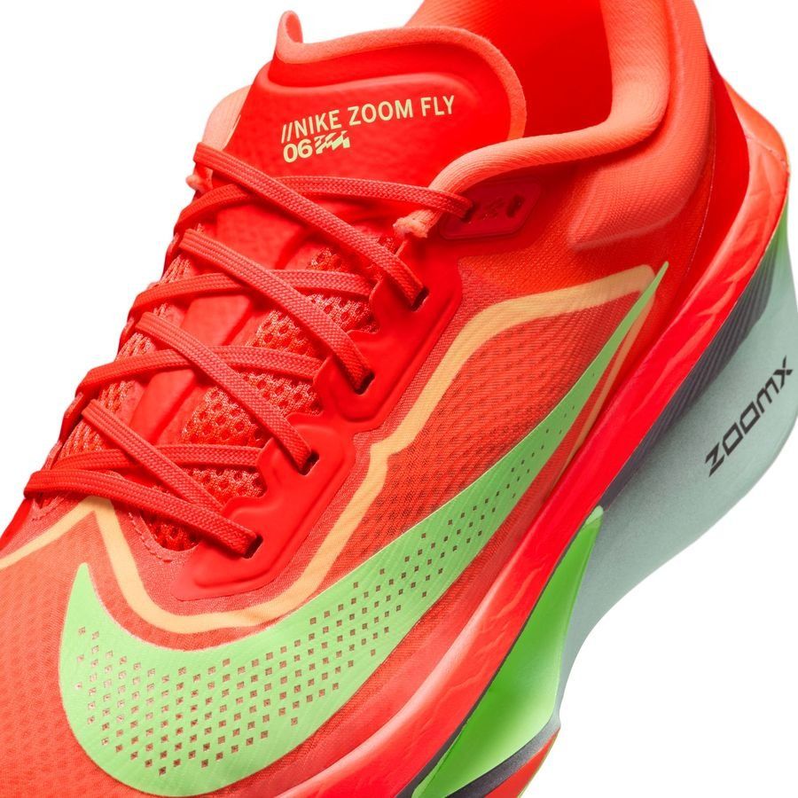 Nike Chaussures de Running Zoom Fly 6 - Rouge/Vert