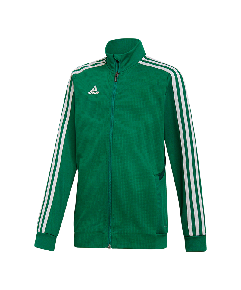 adidas Tiro 19 Trainingsjacke Kids Grün Weiss