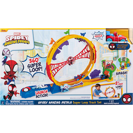 Disney Spidey Amazing Metals Super Loop Track sæt 72 cm