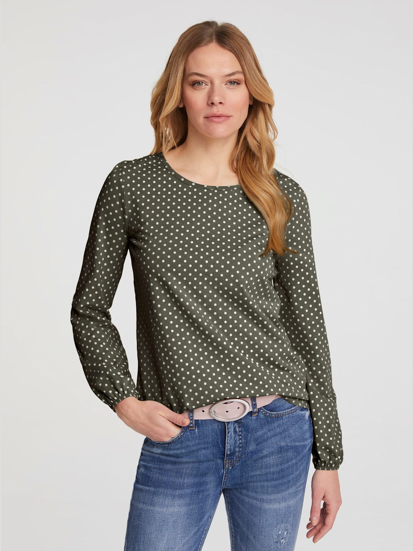 T-shirt superbe motif à pois