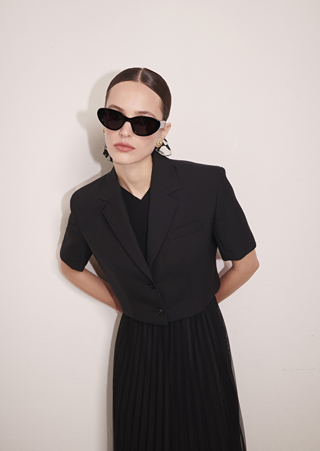 Veste Varosanoire en laine froide