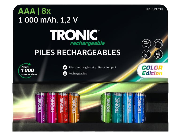 Oplaadbare batterijen 8-pack