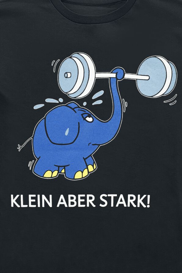 Enfants - Small But Strong - Éléphant | Die Sendung mit der Maus T-shirt