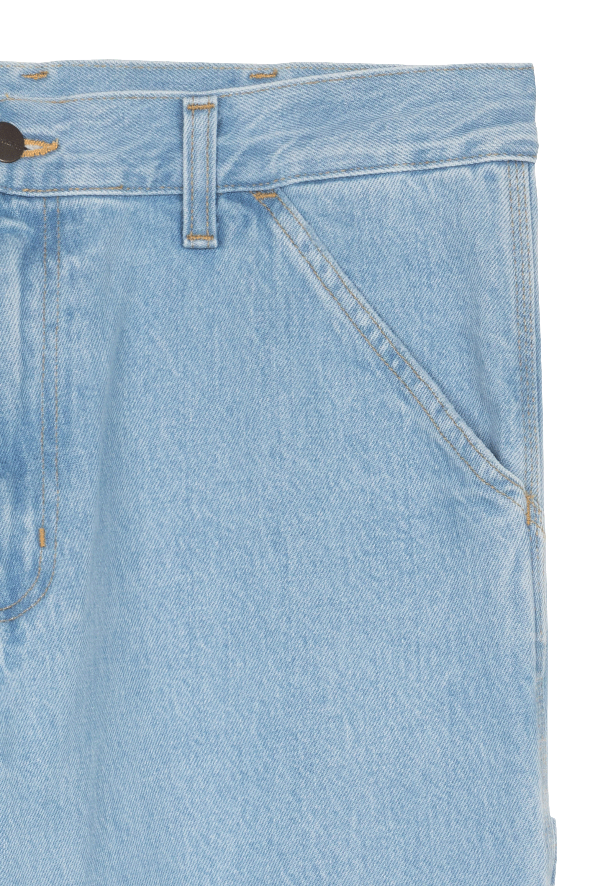 CARHARTT WIP jean Single Knee Bleu
