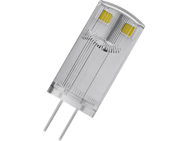 OSRAM PIN - LED-lyspære - form: T12 - G4 - 0.9 W (tilsvarende 10 W) - klasse F - varmt hvidt lys - 2700 K