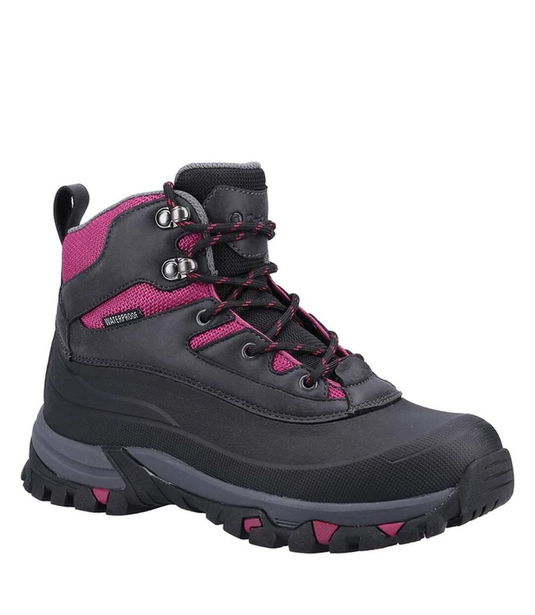 Cotswold - Bottines de randonnée CALMSDEN - Femme (Gris / Pourpre) - UTFS9617