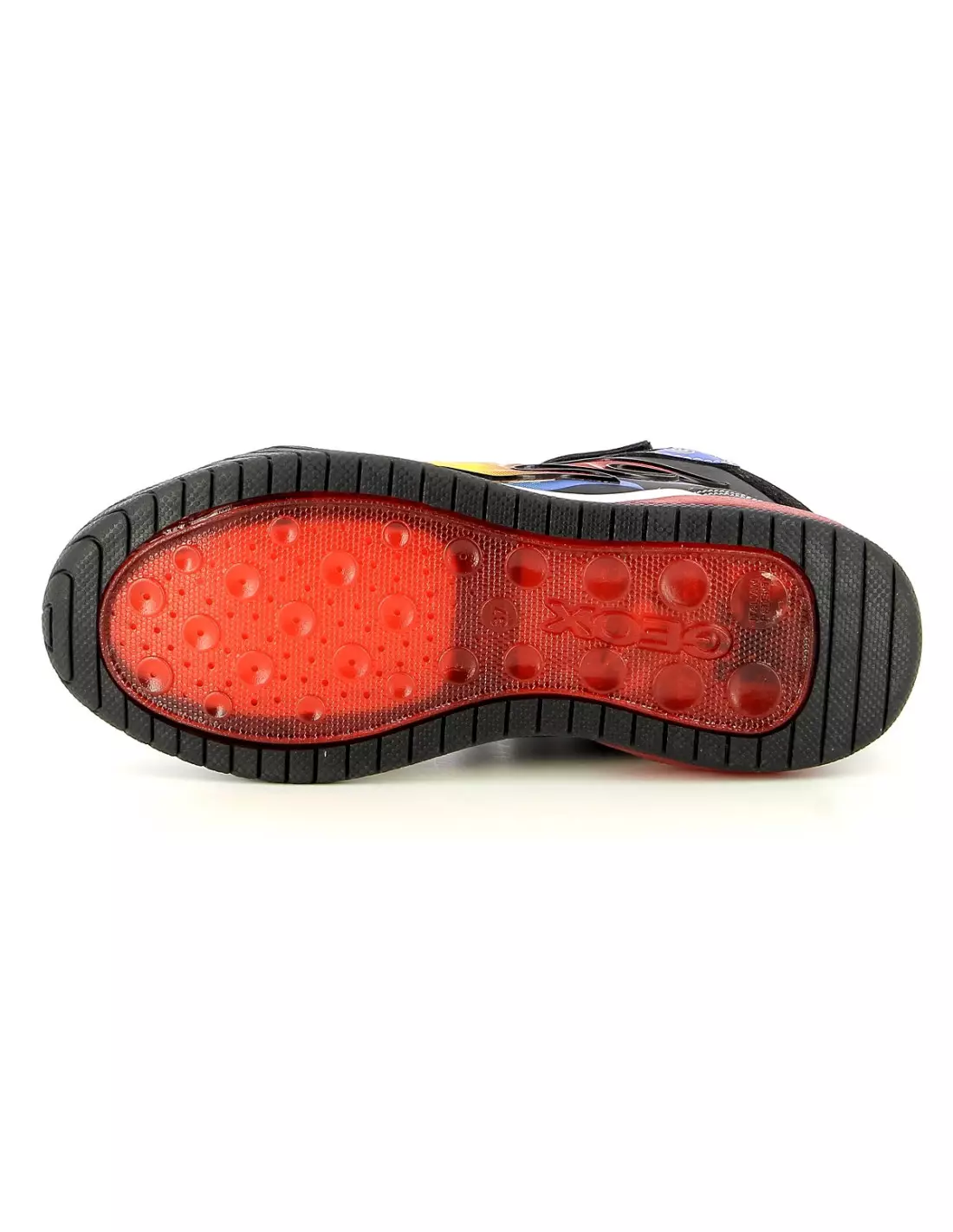 GEOX NEK BOY - Sneakers Blackred