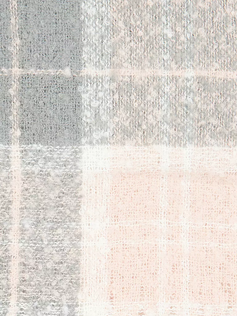 BARBOUR Geschenkset Beanie und Schal SALTBURN grau