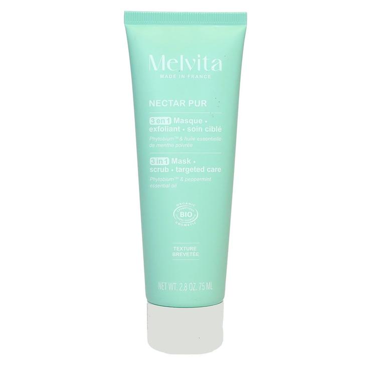 Nectar Pur masque et exfoliant 3en1 75ml