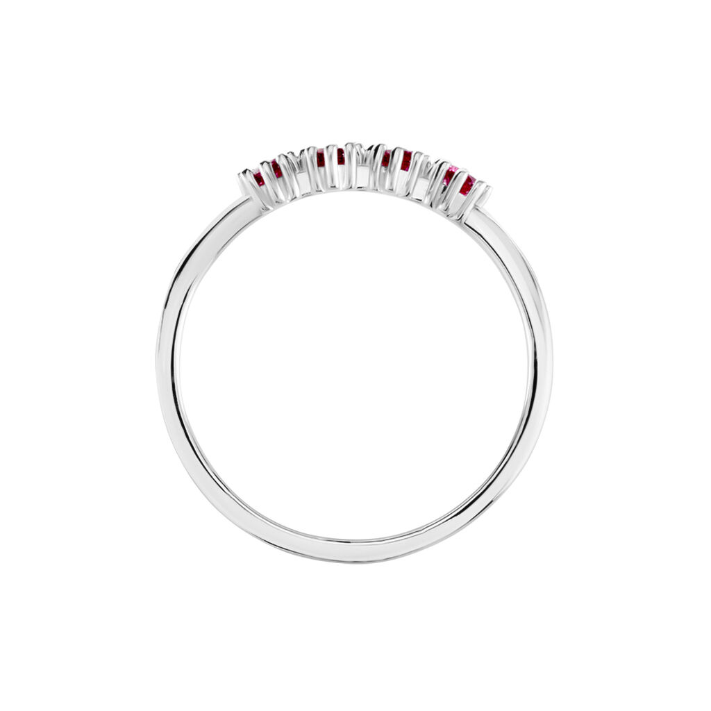 Bague Karrie Argent Blanc Oxyde De Zirconium